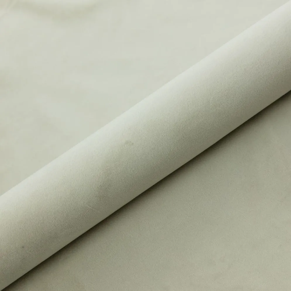 Łóżko kontynentalne INTENSO 140 beżowe velvet do sypialni w stylu glamour | MIRAT. w stylu GLAMOUR kolekcja