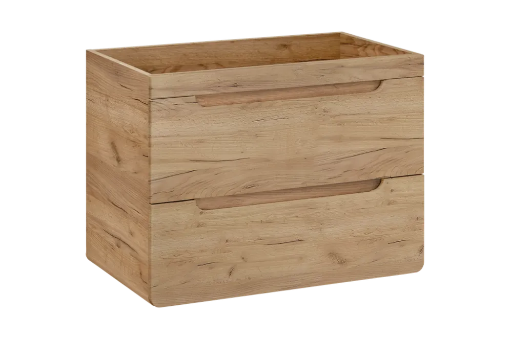 Szafka pod umywalkę wpuszczaną ARUBA CRAFT 820 60 cm dąb craft z szufladami I sklep meblowy MIRAT. styl SKANDYNAWSKI