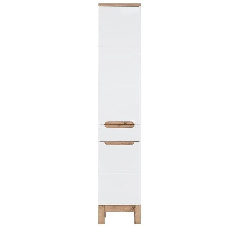 Szafka łazienkowa BALI 35 cm biała słupek | MIRAT. kolekcja BALI