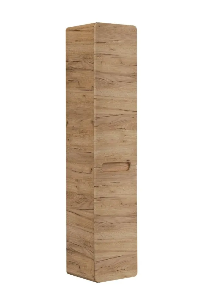 Szafka łazienkowa ARUBA CRAFT 804 35 cm dąb craft z koszem wisząca I sklep meblowy MIRAT. styl SKANDYNAWSKI kolekcja ARUBA