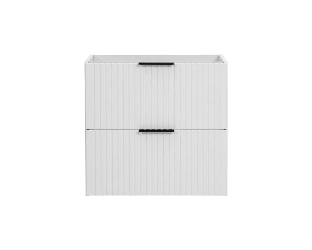 Szafka pod umywalkę ADEL WHITE 82 60cm biała wisząca I sklep meblowy MIRAT. styl LOFT, RYFLOWANY, SKANDYNAWSKI