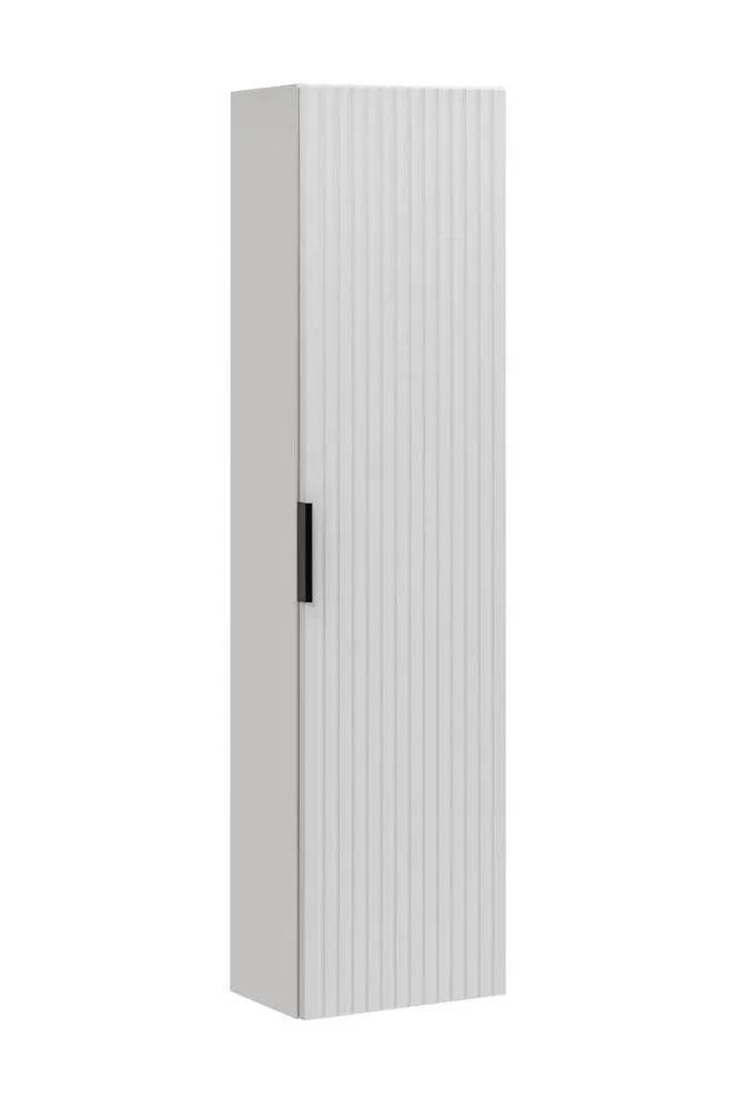 Szafka łazienkowa ADEL WHITE 80 35cm biała wysoka I sklep meblowy MIRAT. styl LOFT, RYFLOWANY, SKANDYNAWSKI