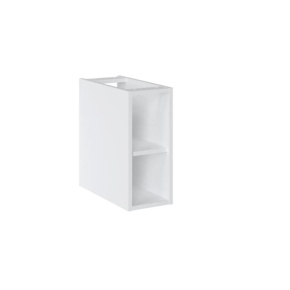 Szafka pod umywalkę ICONIC ROSE 60cm + ICONIC ROSE 60cm + ICONIC WHITE 20cm zestaw z blatem ryflowane fronty I sklep meblowy MIRAT. styl RYFLOWANY