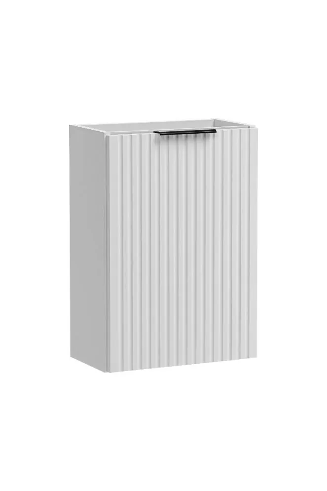 Szafka pod umywalkę ADEL WHITE 82 40cm biała wąska I sklep meblowy MIRAT. styl LOFT, RYFLOWANY, SKANDYNAWSKI