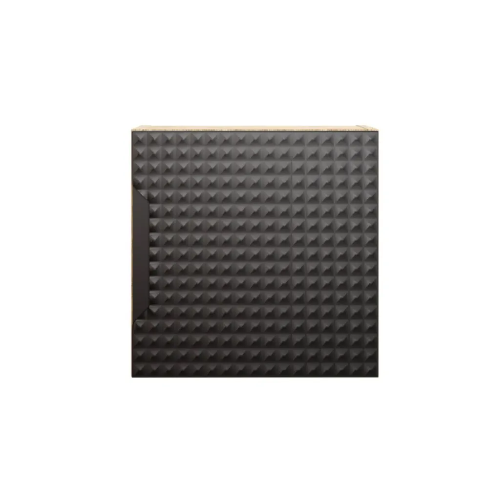Szafka łazienkowa LUXOR BLACK 83-35-1DQ 35x35cm dąb olejowany/czarna kwadratowa I sklep meblowy MIRAT. styl GLAMOUR kolekcja LUXOR