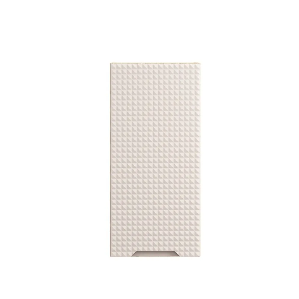 Szafka łazienkowa LUXOR BEIGE 83-35-1D 35cm dąb olejowany/beżowa z frontami 3D I sklep meblowy MIRAT. styl GLAMOUR kolekcja LUXOR