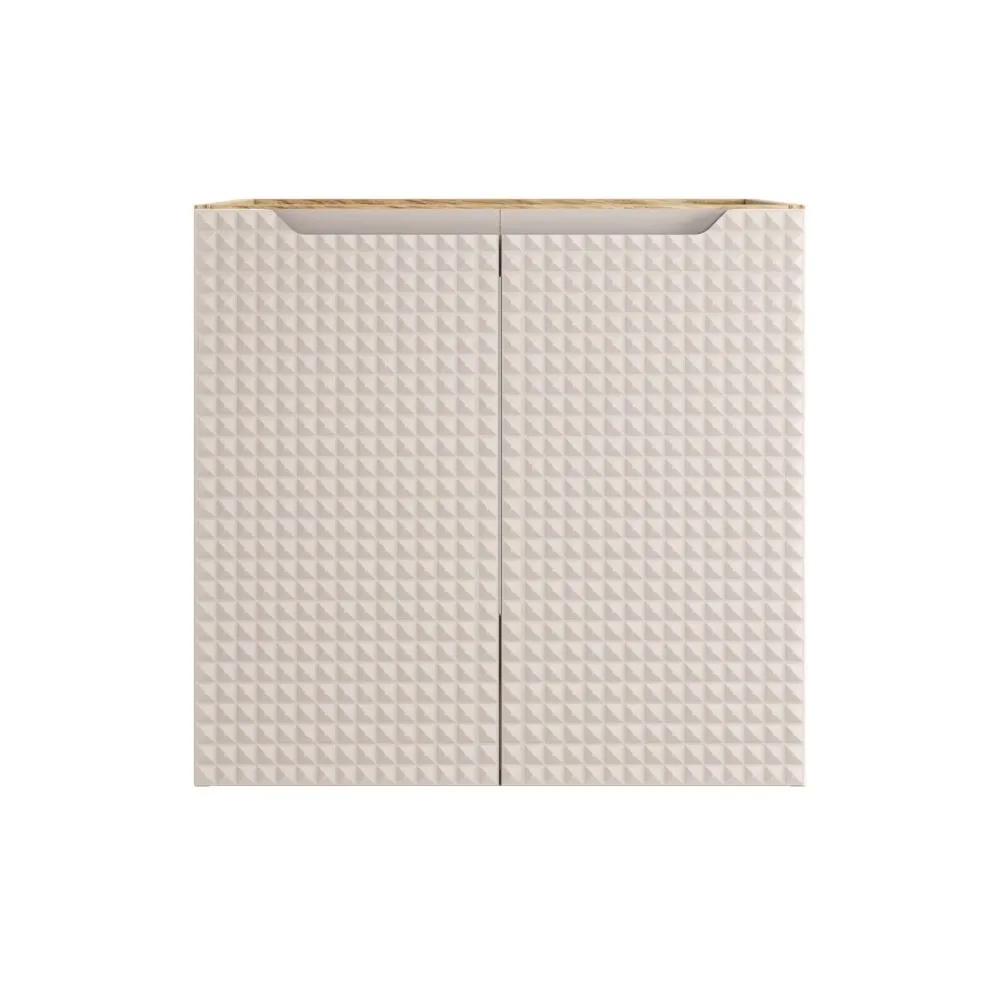 Szafka pod umywalkę LUXOR BEIGE 82-60-2D 60cm dąb olejowany/beżowa designerska I sklep meblowy MIRAT. styl GLAMOUR
