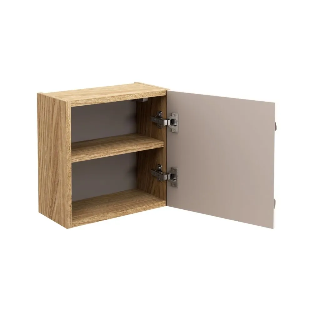 Szafka łazienkowa LUXOR BEIGE 83-35-1DQ 35x35cm dąb olejowany/beżowa wisząca I sklep meblowy MIRAT. styl GLAMOUR kolekcja LUXOR