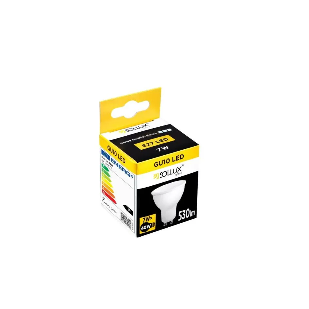 Żarówka LED GU10 4000K 7W 530lm | sklep MIRAT