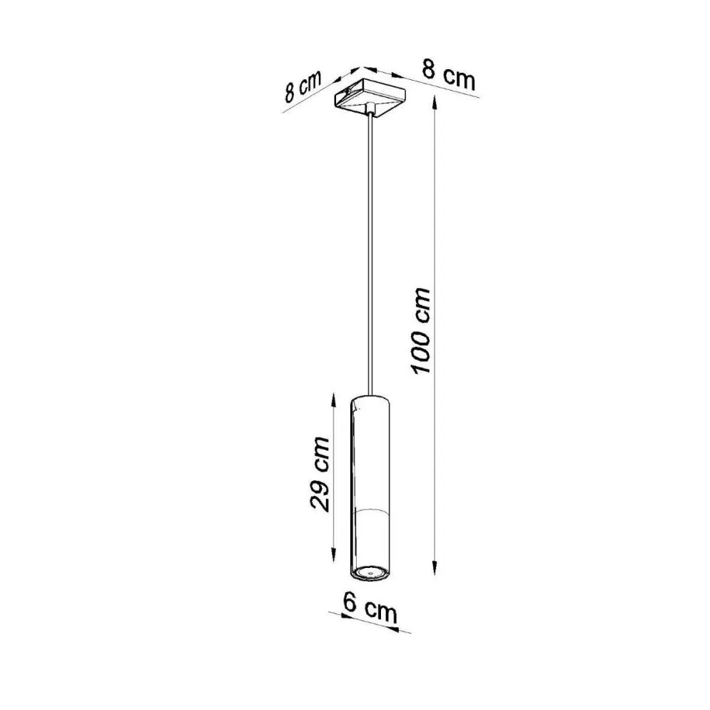 Lampa wisząca LOOPEZ 1 czarny/chrom | sklep MIRAT kolekcja loopez