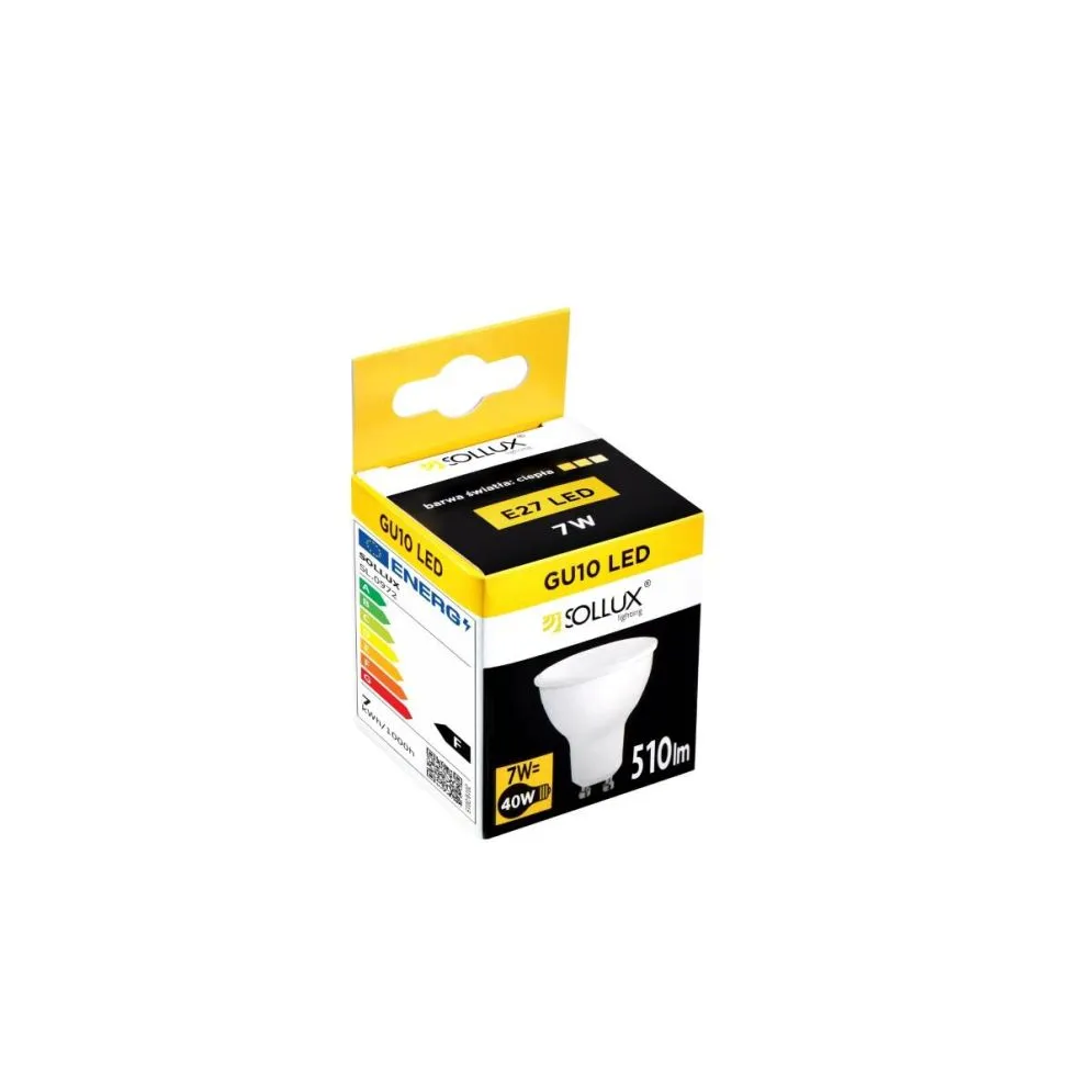 Żarówka LED GU10 3000K 7W 510lm | sklep MIRAT