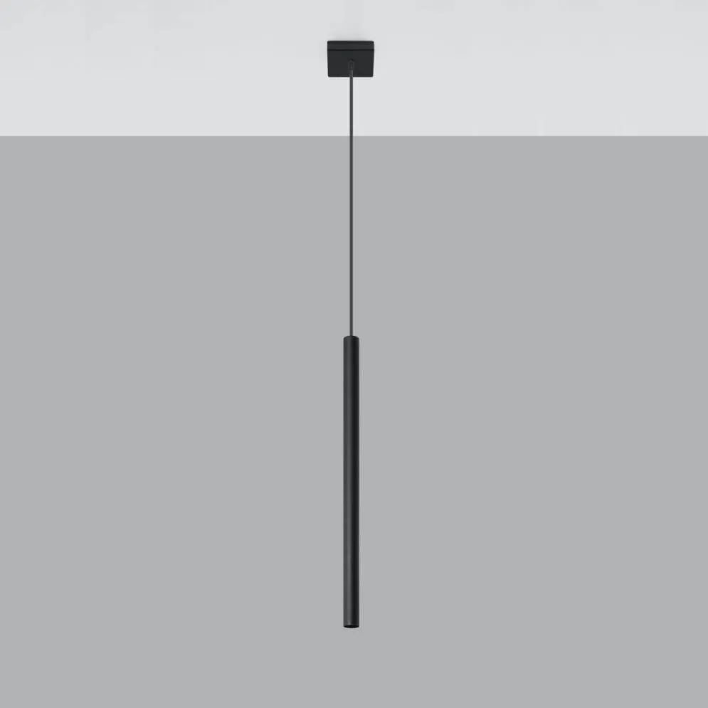 Lampa wisząca PASTELO 1 czarna | sklep MIRAT kolekcja pastelo