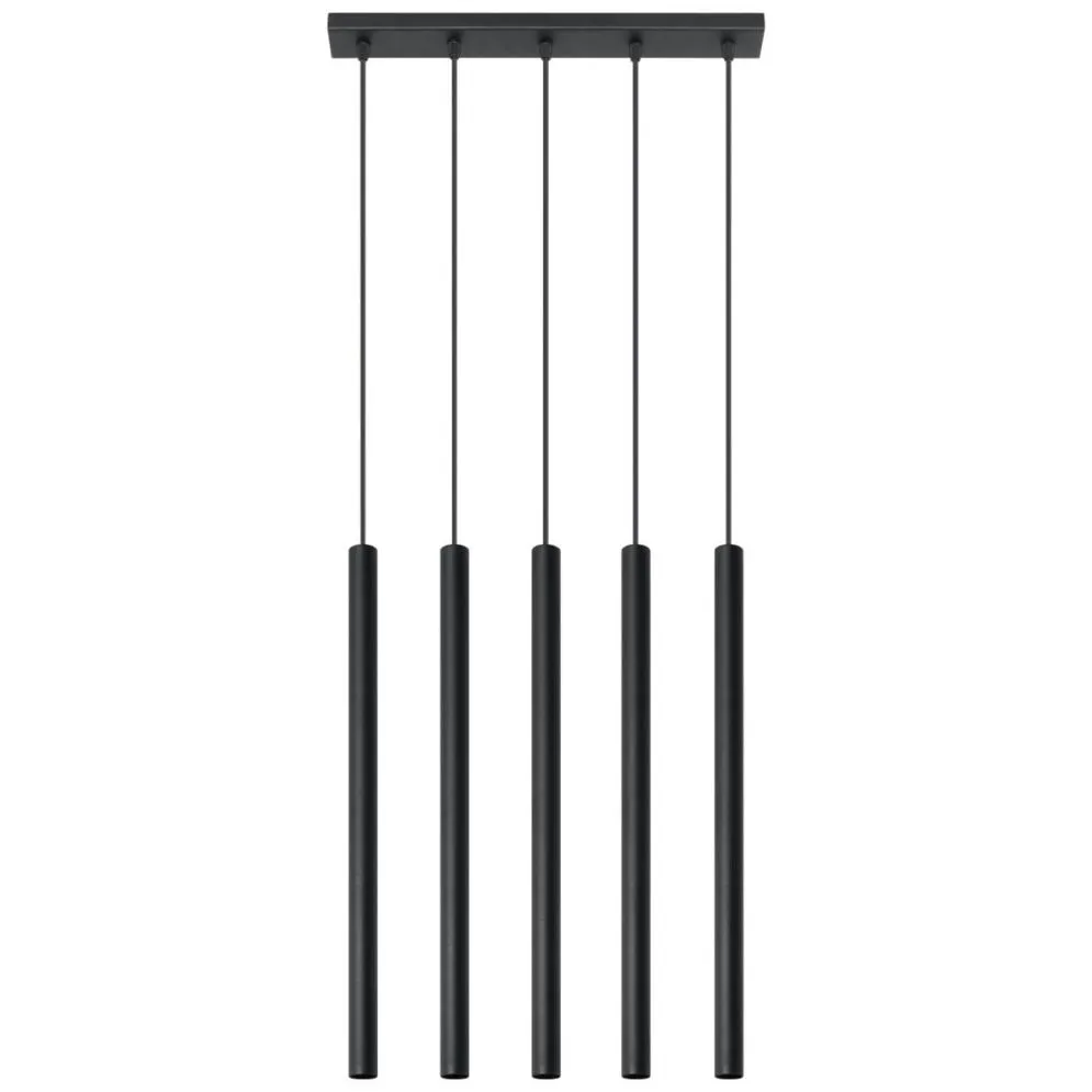 Lampa wisząca PASTELO 5 czarna | sklep MIRAT kolekcja pastelo