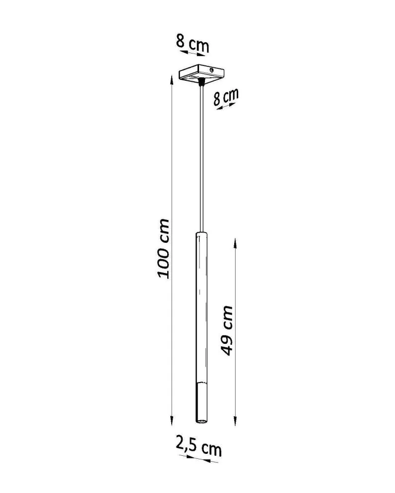 Lampa wisząca MOZAICA 1 czarny/chrom | sklep MIRAT kolekcja mozaica