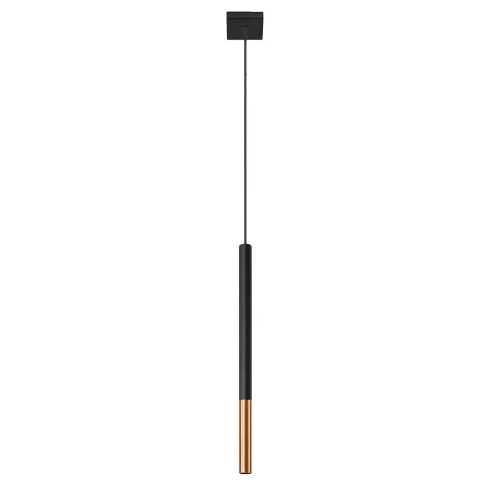 Lampa wisząca MOZAICA 1 czarny/miedź | sklep MIRAT kolekcja mozaica