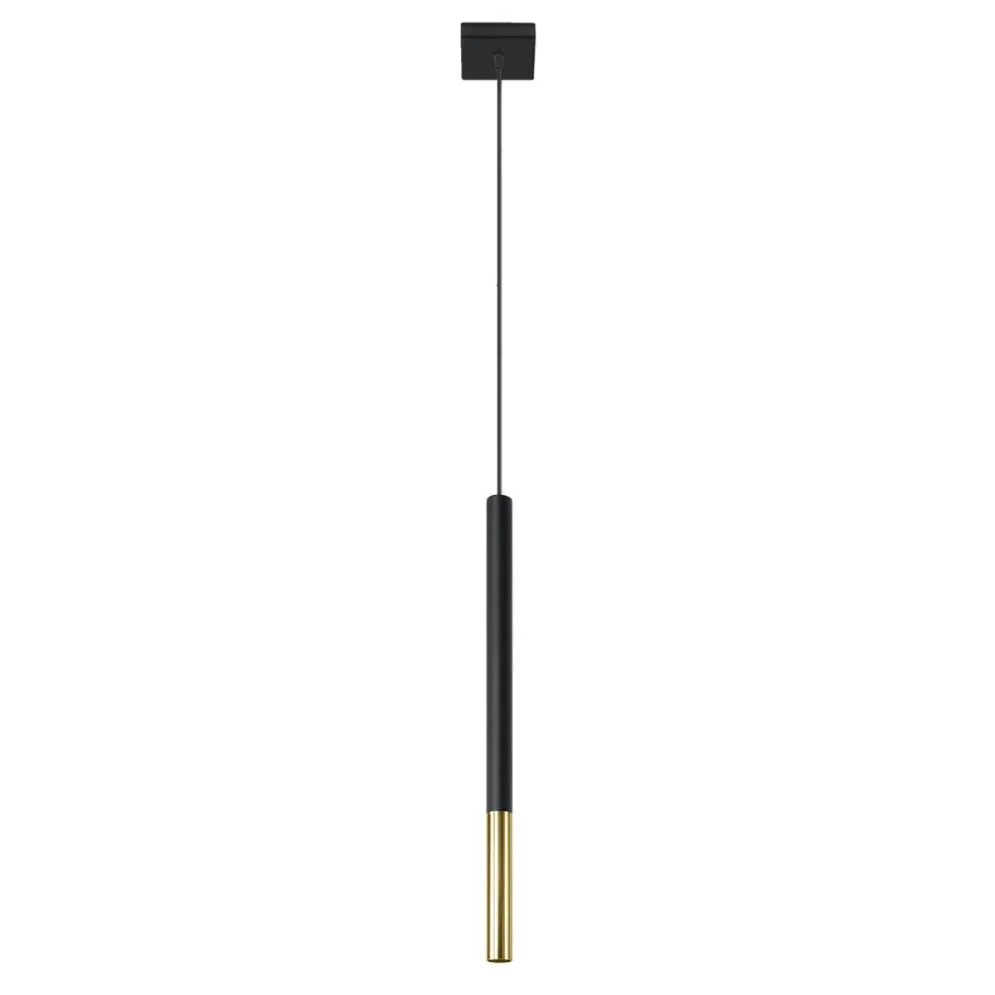 Lampa wisząca MOZAICA 1 czarny/złoto | sklep MIRAT kolekcja mozaica