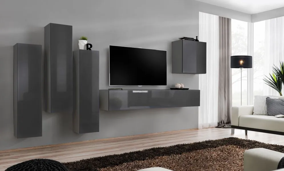 Meblościanka SWITCH III nowoczesna do salonu | MIRAT. kolekcja SWITCH