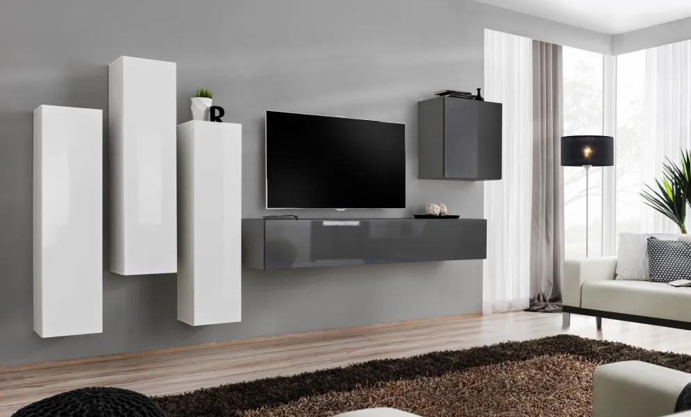 Meblościanka SWITCH III nowoczesna do salonu | MIRAT. kolekcja SWITCH