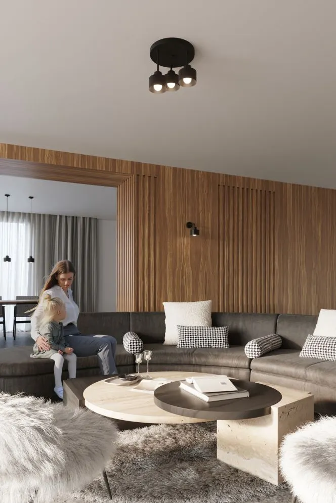 Lampa wisząca SAVAR 3 czarna | sklep MIRAT kolekcja savar