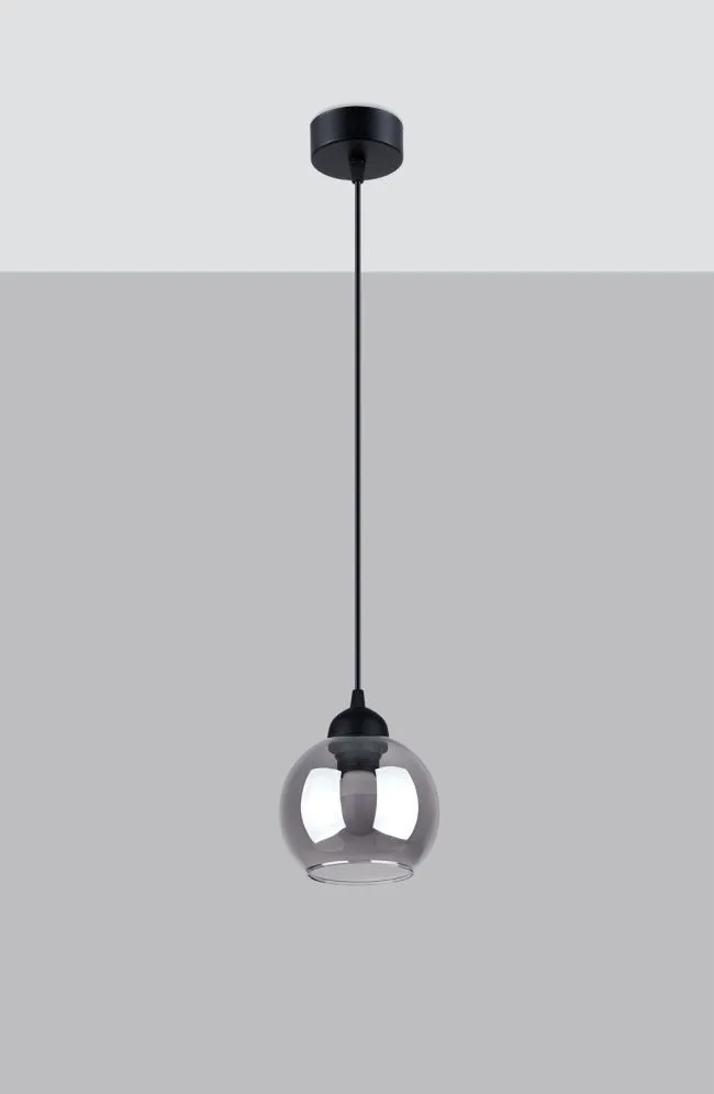 Lampa wisząca ALINO 1 czarna | sklep MIRAT kolekcja alino