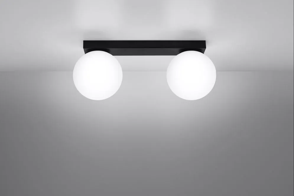 Plafon YOLI 2 czarny | sklep MIRAT kolekcja yoli