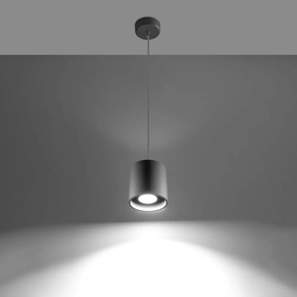 Lampa wisząca ORBIS 1 szary | sklep MIRAT kolekcja orbis