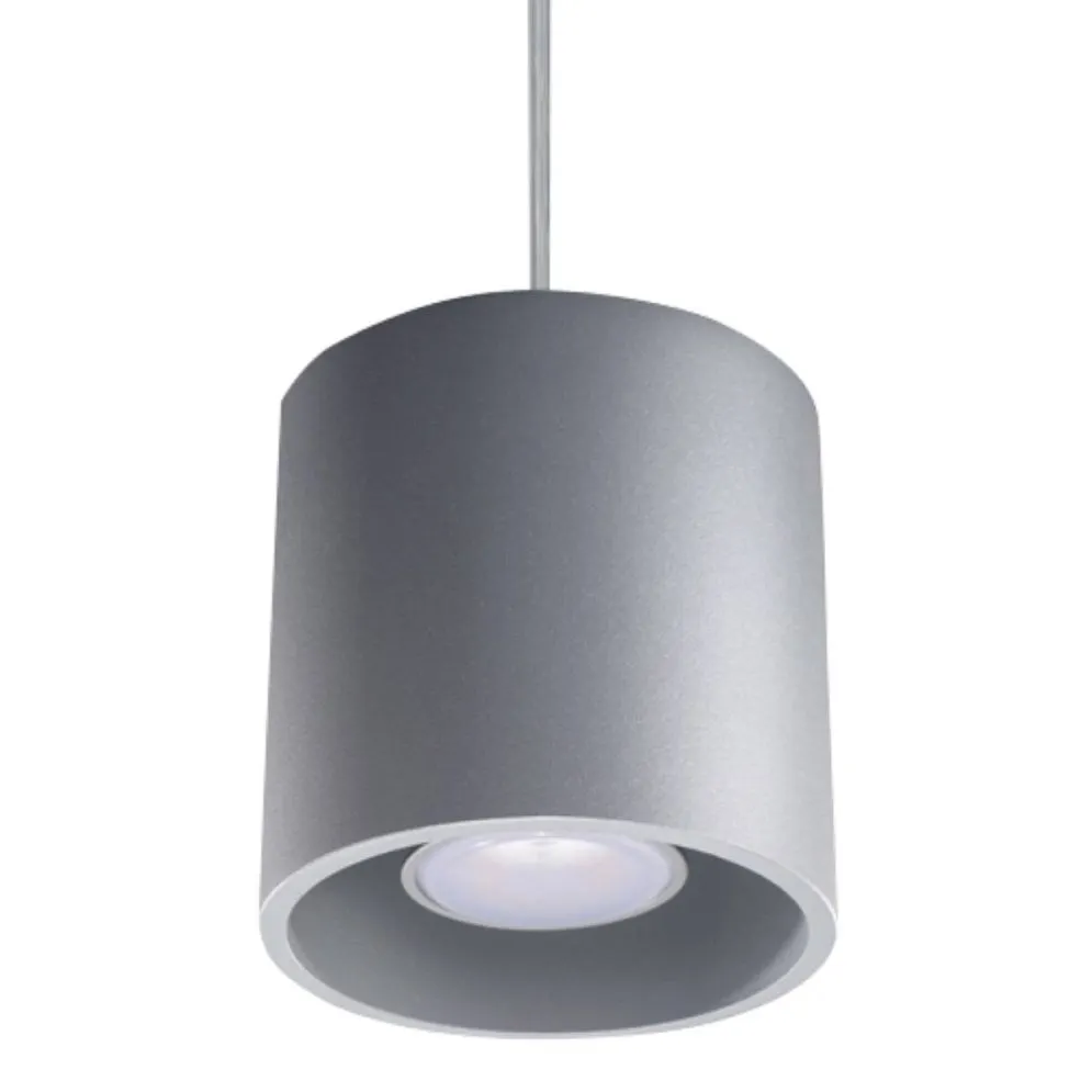 Lampa wisząca ORBIS 1 szary | sklep MIRAT kolekcja orbis