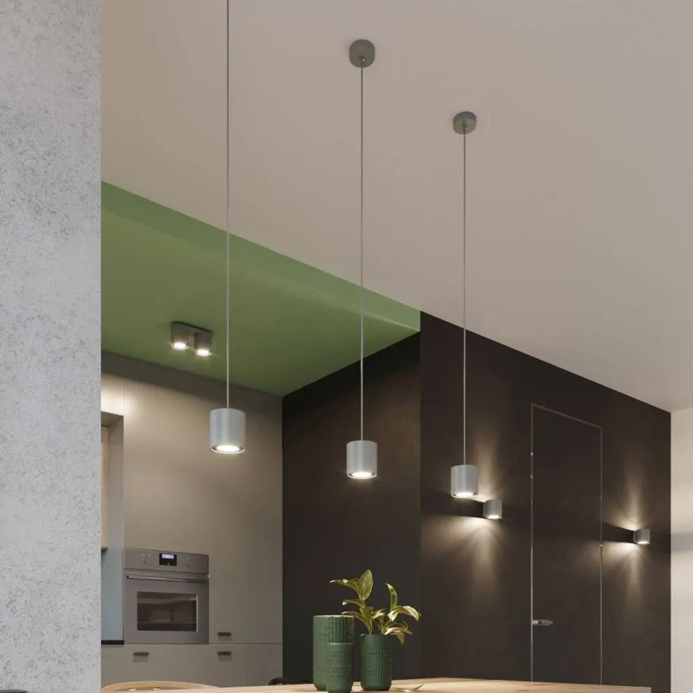 Lampa wisząca ORBIS 1 szary | sklep MIRAT kolekcja orbis