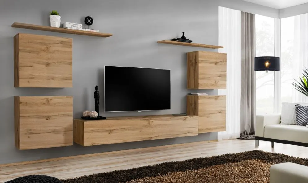 Meblościanka SWITCH IV siedmio-elementowa firmy ASM | MIRAT.  kolekcja SWITCH