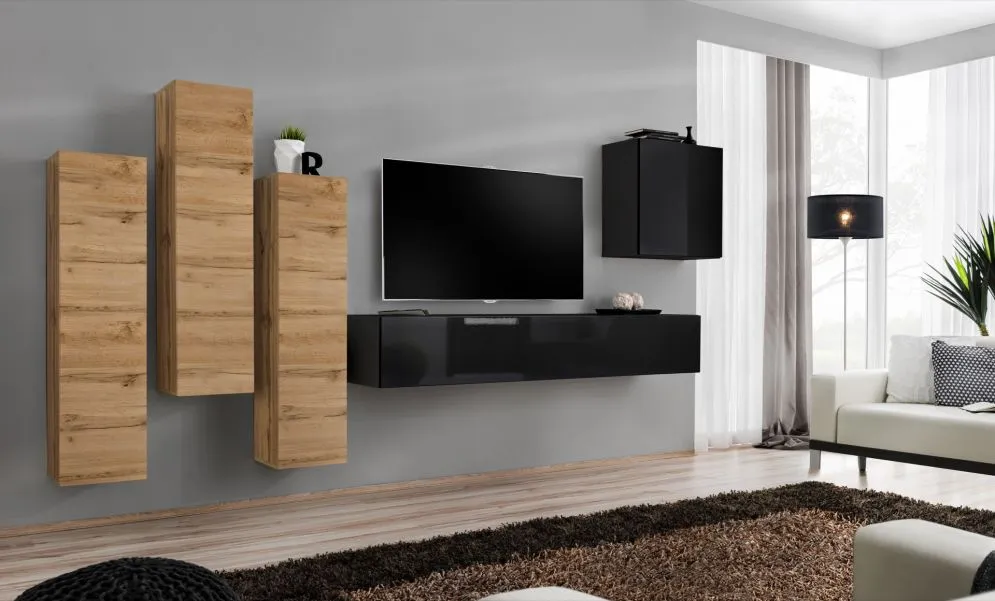Meblościanka SWITCH III nowoczesna do salonu | MIRAT. kolekcja SWITCH