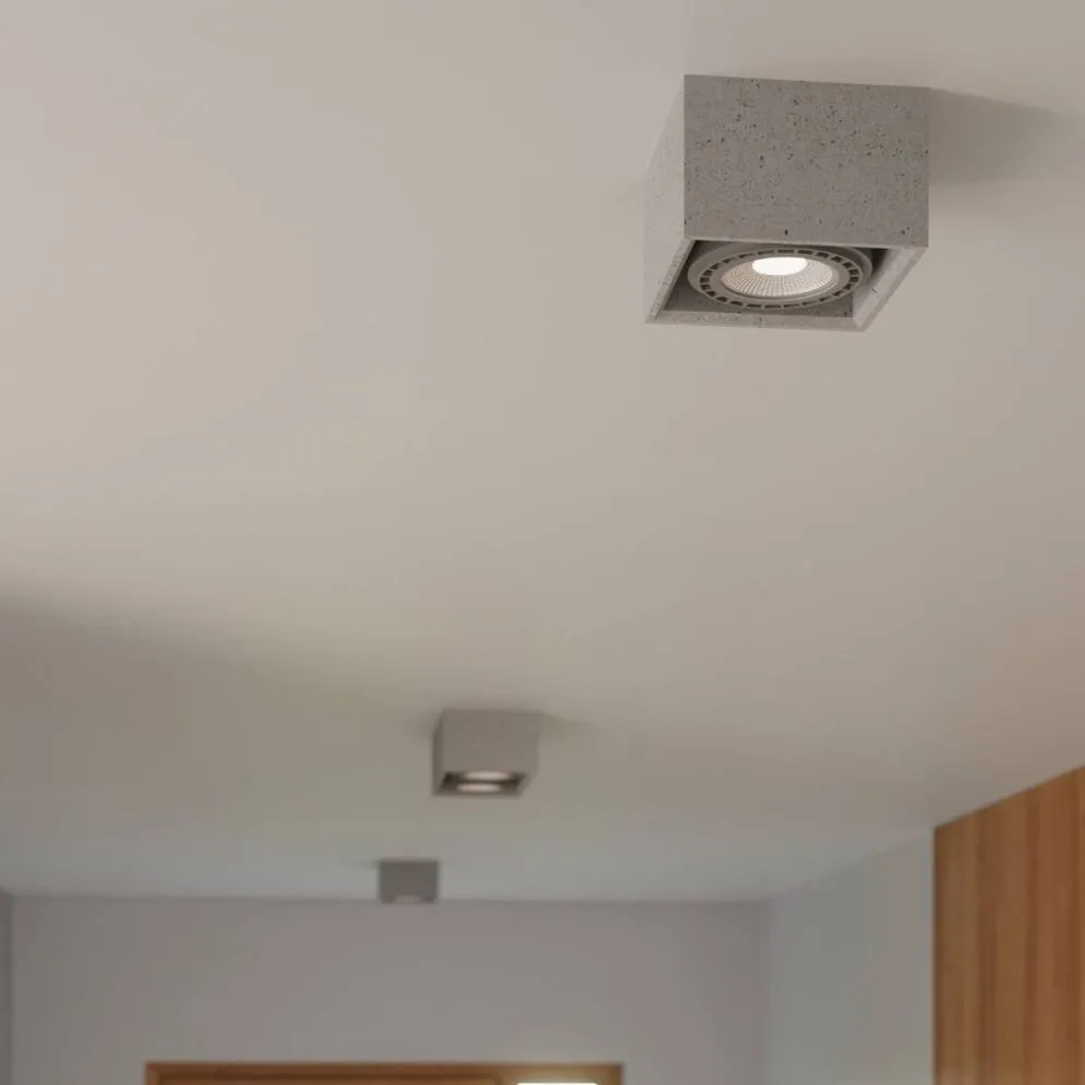 Plafon QUATRO 2 beton | sklep MIRAT kolekcja quatro