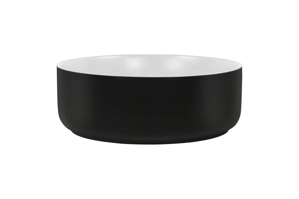 Szafka pod umywalkę nablatową HAMPTON CONCRETE 824-100BL ciemny beton/dąb wisząca | MIRAT. styl LOFT