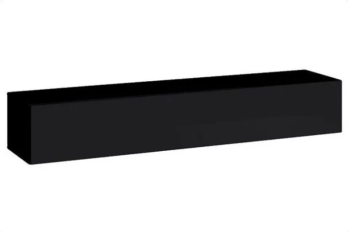 Szafka RTV1 SWITCH czarny połysk loftowa I sklep meblowy MIRAT. styl LOFT kolekcja SWITCH