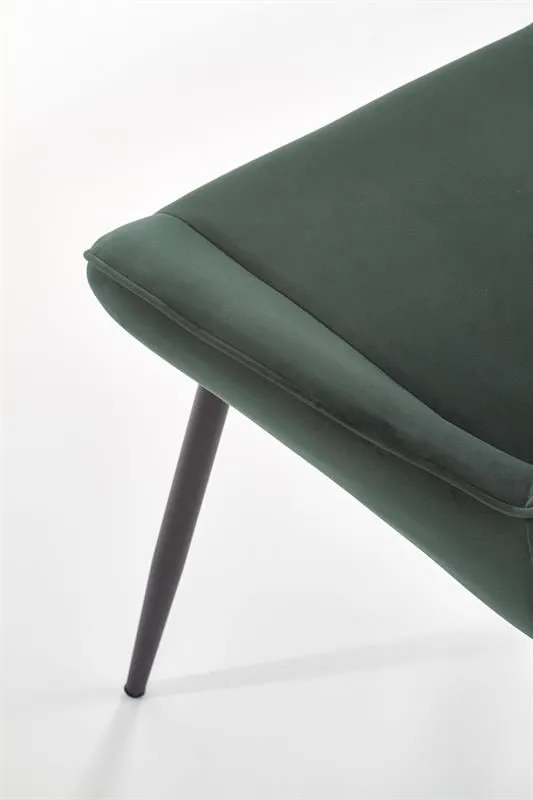 Krzesło K404 VELVET ciemno zielone do jadalni | MIRAT. w stylu kolekcja