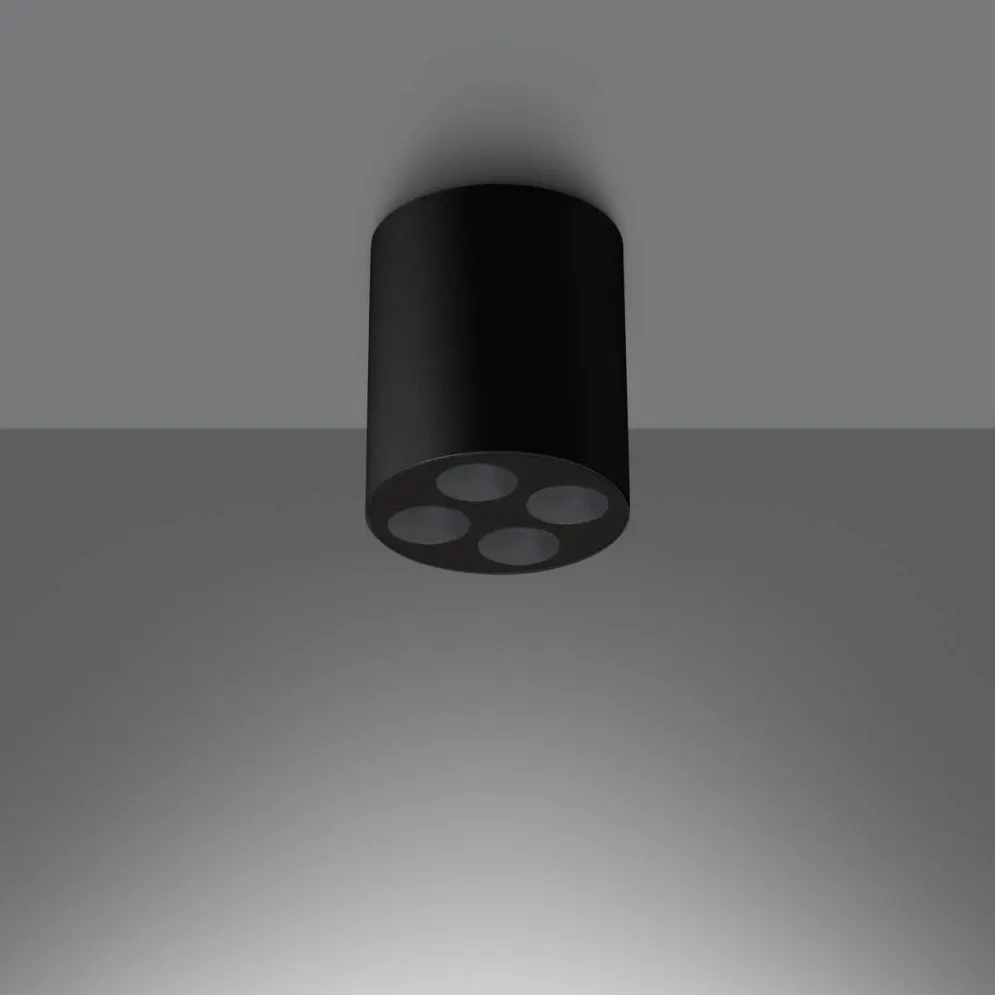 Plafon ZOE czarny LED | sklep MIRAT kolekcja ZOE