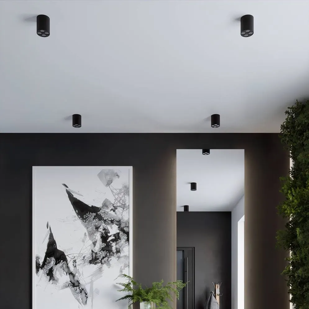 Plafon ZOE czarny LED | sklep MIRAT kolekcja ZOE