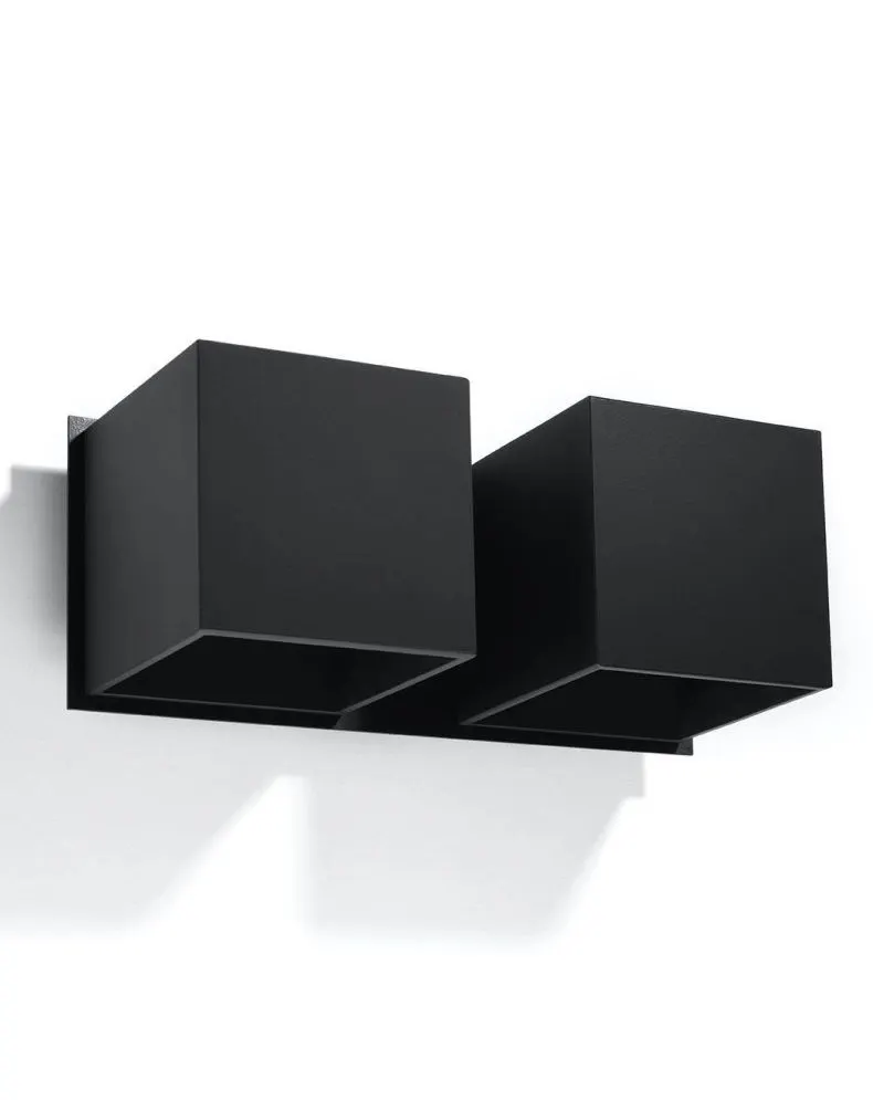 Kinkiet QUAD 2 czarny | sklep MIRAT kolekcja quad 2