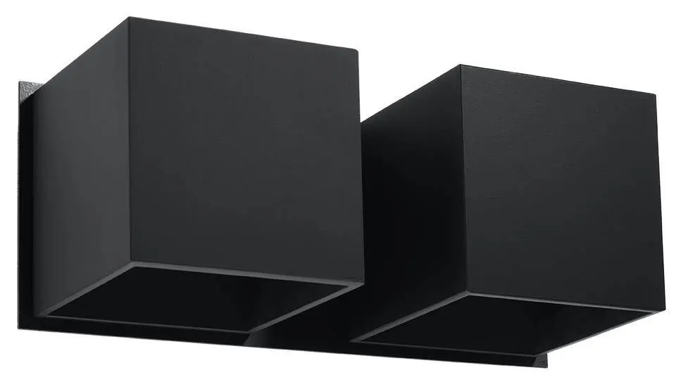 Kinkiet QUAD 2 czarny | sklep MIRAT kolekcja quad 2