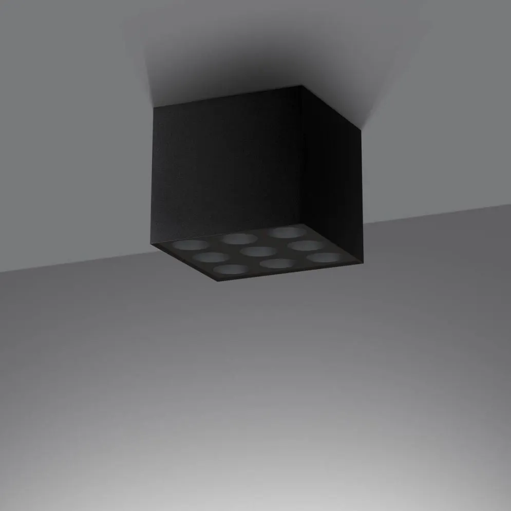 Plafon OZZY czarny LED | sklep MIRAT  kolekcja ozzy