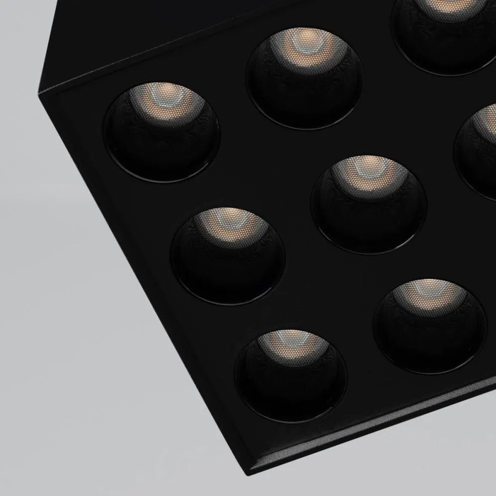 Plafon OZZY czarny LED | sklep MIRAT  kolekcja ozzy