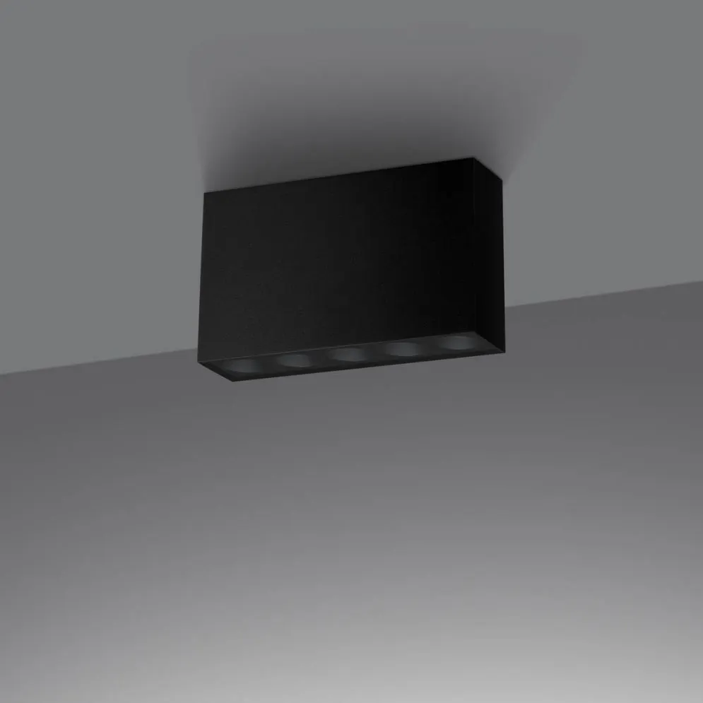 Plafon SOLE czarny LED | sklep MIRAT kolekcja sole