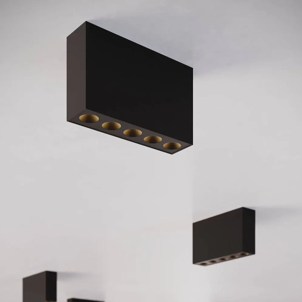 Plafon SOLE czarny LED | sklep MIRAT kolekcja sole
