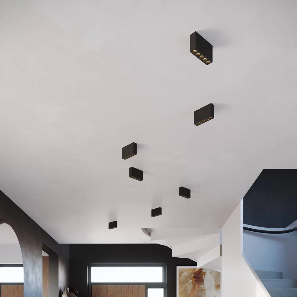 Plafon SOLE czarny LED | sklep MIRAT kolekcja sole