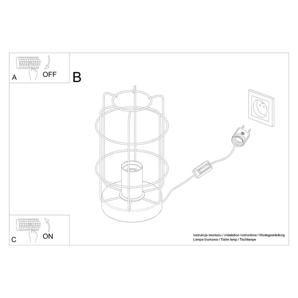 Lampa biurkowa GOTTO | sklep MIRAT kolekcja gotto