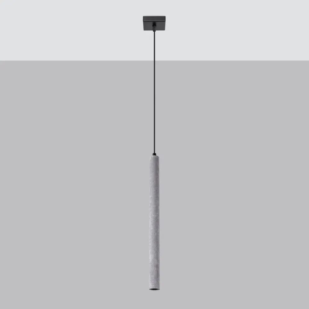 Lampa wisząca PASTELO 1 beton | sklep MIRAT kolekcja pastelo
