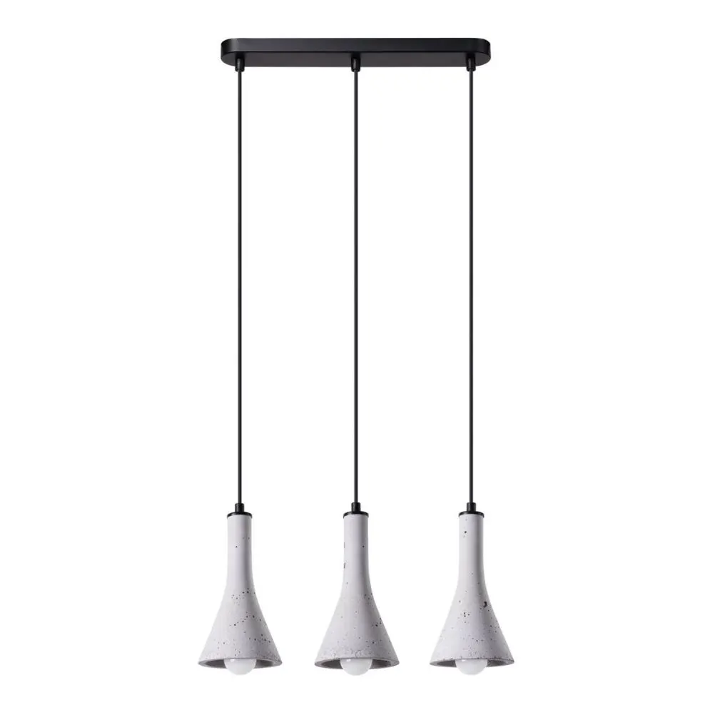 Lampa wisząca REA 3L beton | sklep MIRAT kolekcja rea