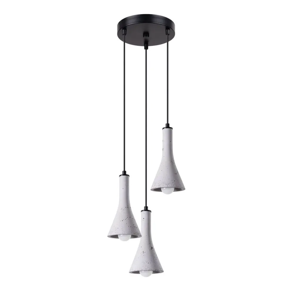 Lampa wisząca REA 3P beton | sklep MIRAT kolekcja rea