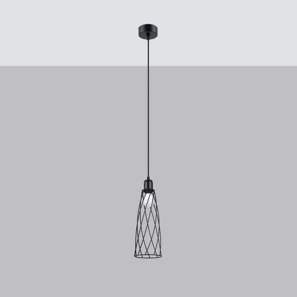 Lampa wisząca SUBA 1 czarna | sklep MIRAT  kolekcja suba