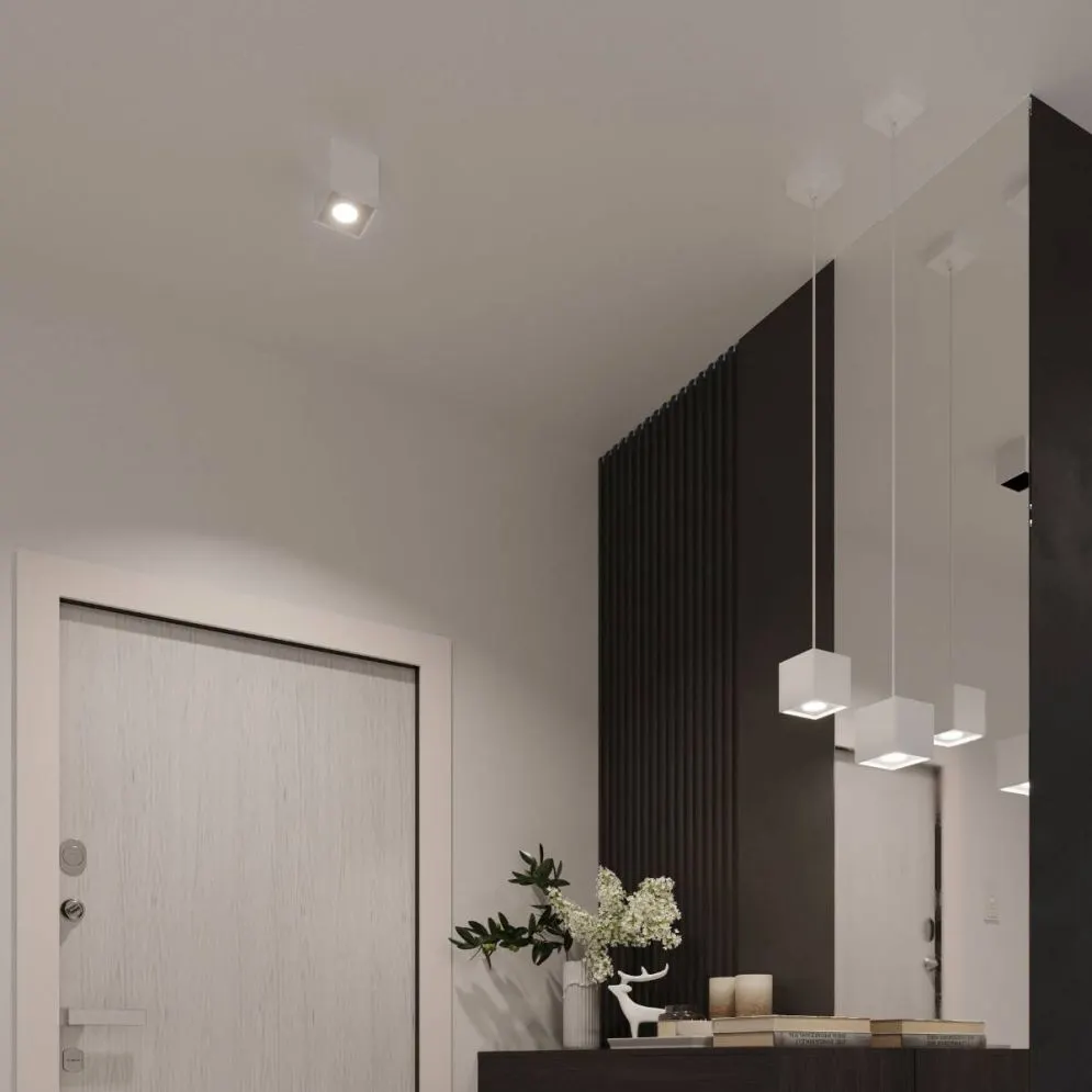 Lampa wisząca QUAD 1 biały | sklep MIRAT kolekcja quad