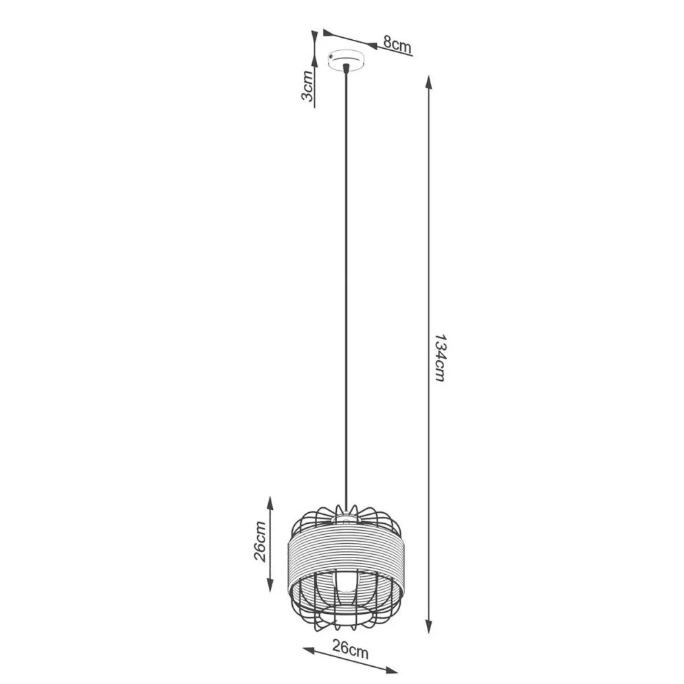Lampa wisząca FOST | sklep MIRAT  kolekcja fost